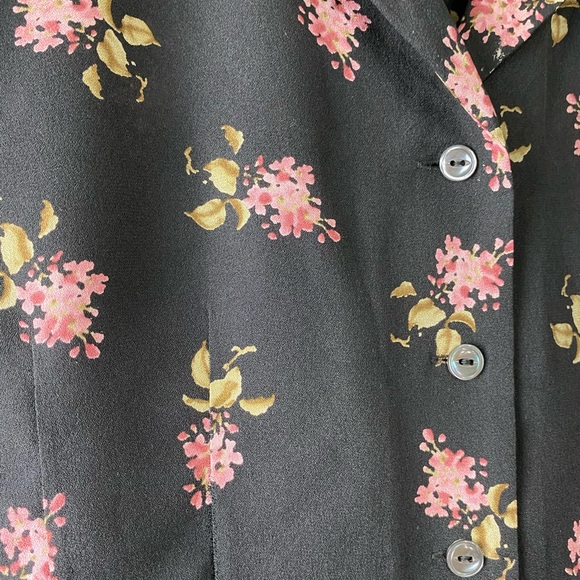 vintage 90’s Floral Jones New York blouse - Picture 6 of 8